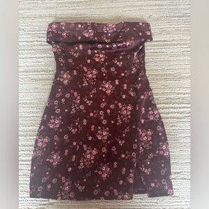 Altar'd State Burgundy Dress
